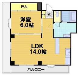 アーバン嵐山IVの物件間取画像